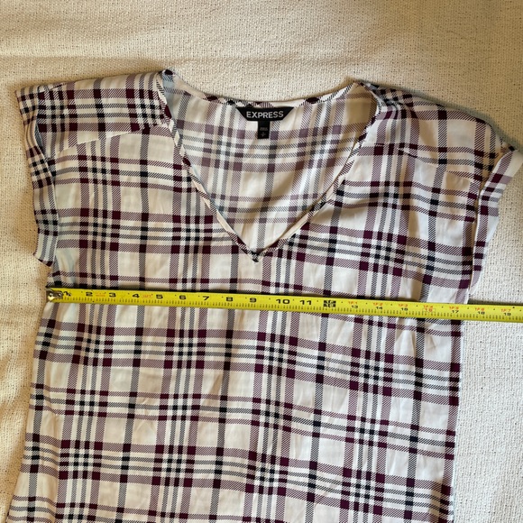 Express Plaid Blouse - Picture 5 of 5
